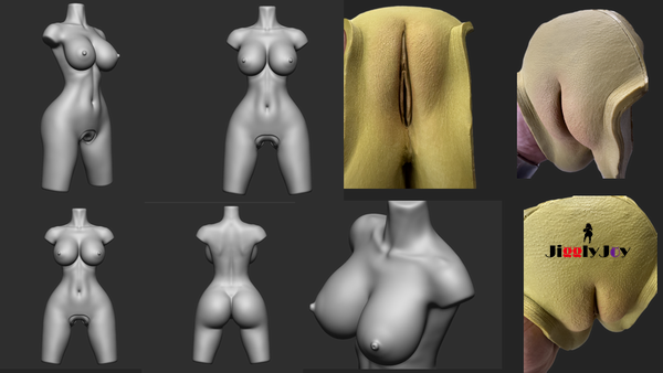 Full Silicone Gel Vagina Ultra Soft Torso Sex Doll love doll